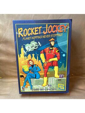 Rocket Jockey Card Game Mayfair Games James Spurny Mensa Select Complete 2012